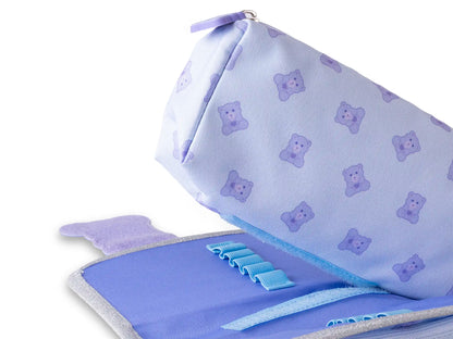 Astuccio portapenne Coccolotti 2 in 1 Classic Lilla
