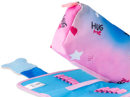 Astuccio portapenne Coccolotti 2 in 1 Love&Tell Rosa