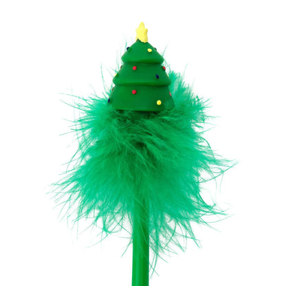 Penna Luminosa a Sfera - XMas Tree - Writing is Magic