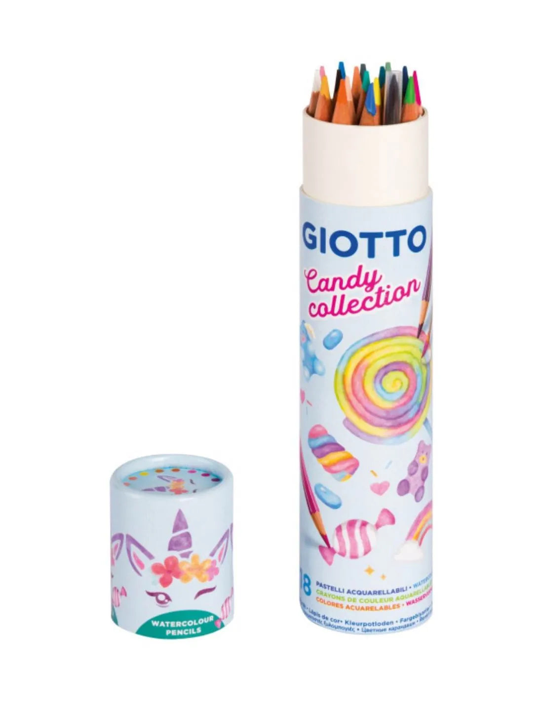 Pastelli Acquerellabili Giotto Candy Collection 18pz