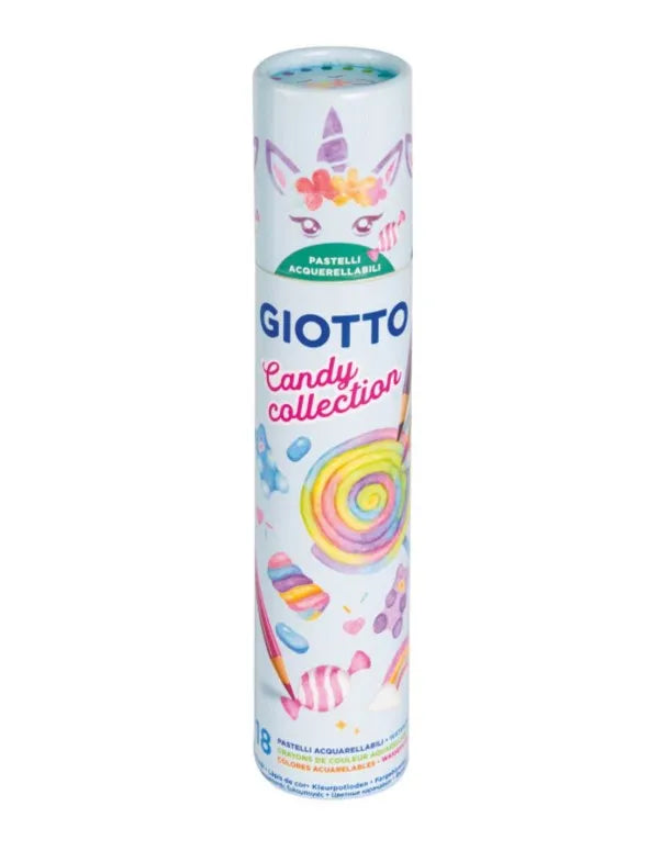 Pastelli Acquerellabili Giotto Candy Collection 18pz
