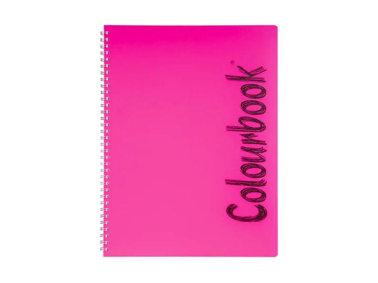 Quaderno a spirale A4 Fluo senza fori – Quadretti 5 millimetri senza margine