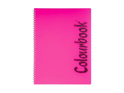 Quaderno a spirale A4 Fluo senza fori – Quadretti 5 millimetri senza margine