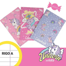 Set 3 quaderni A4 Unicorn and Daisy