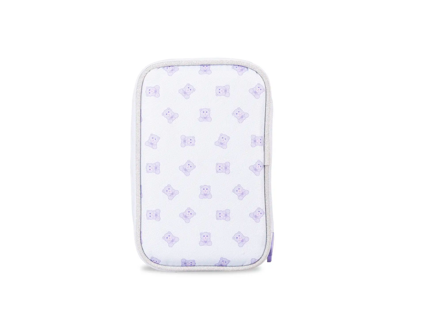 Astuccio 1 zip Coccolotti Lilla