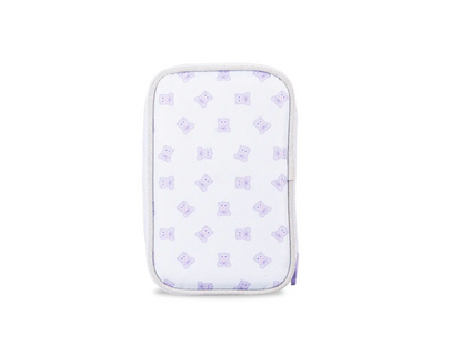Astuccio 1 zip Coccolotti Lilla