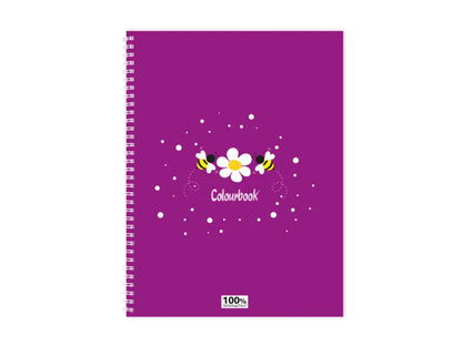 Quaderno a spirale A4 AciDaisy – Righe medie e superiori (Copia)