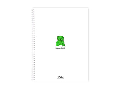 Quaderno a spirale A4 AciDaisy – Righe medie e superiori