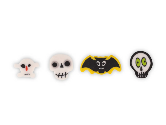 Set gomme per cancellare Halloween in provetta