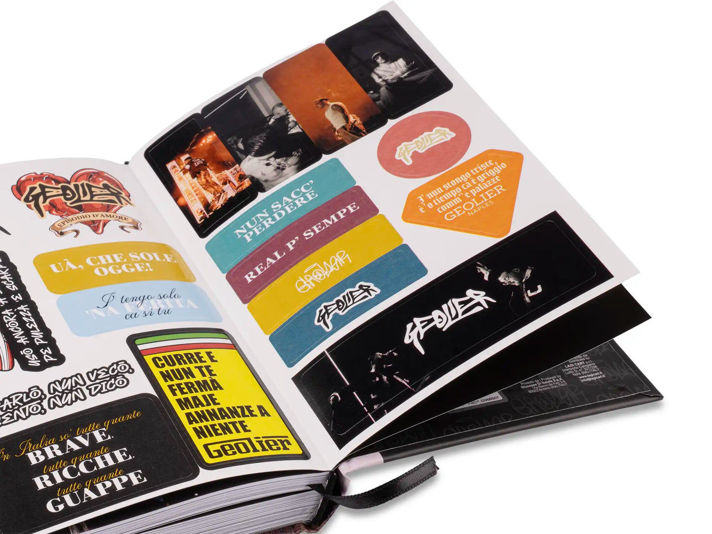 Diario scuola Geolier 2025/2026 Graffiti