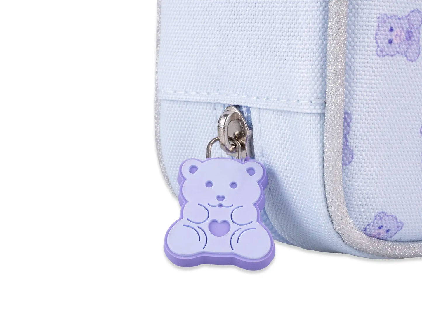 Astuccio 1 zip Coccolotti Lilla
