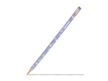 Matita HB con gomma Abstract - Viola