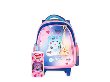 Trolley asilo Coccolotti con Coccolotto omaggio Love&Tell azzurro