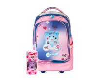 Trolley scuola Coccolotti con Coccolotto omaggio Love azzurro