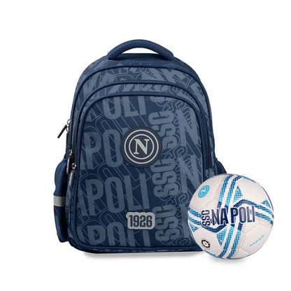 Zaino scuola SSC Napoli con pallone omaggio
