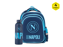 Zaino scuola SSC Napoli Dark Blue con borraccia omaggio